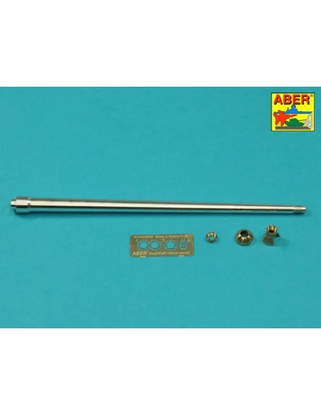 7, 5cm gun barrel with single baffle muzzle brake for German Tank T...
