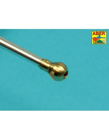 7, 5cm gun barrel with single baffle muzzle brake for German Tank T...
