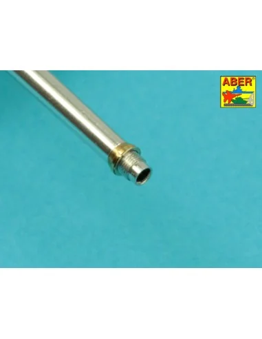 7, 5cm gun barrel with single baffle muzzle brake for German Tank T...