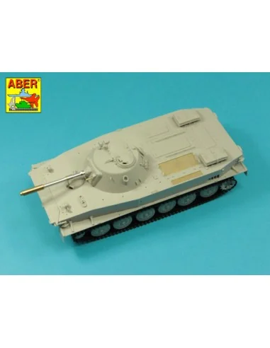 76, 2 mm D-56T barrel for Russian PT-76 mod.1951, 1/35 - Aber Model...