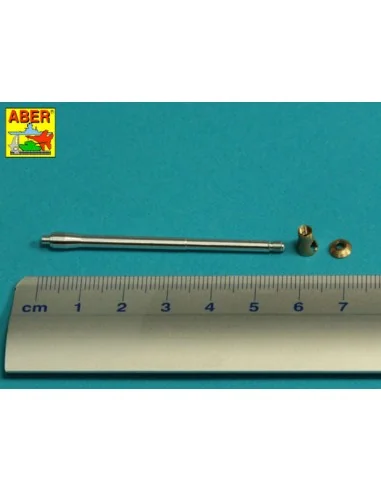 Barrel for 6 pdr Mk.IV (57mm) A/T Gun with ball muzzle brake, 1/35 ...