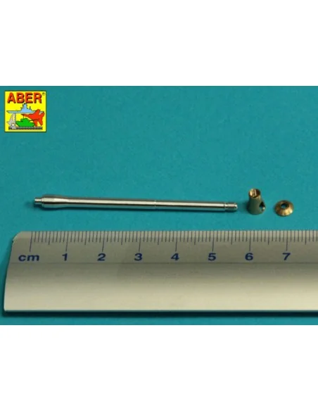 Barrel for 6 pdr Mk.IV (57mm) A/T Gun with ball muzzle brake, 1/35 ...