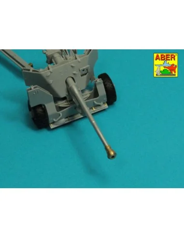 Barrel for 6 pdr Mk.IV (57mm) A/T Gun with ball muzzle brake, 1/35 ...