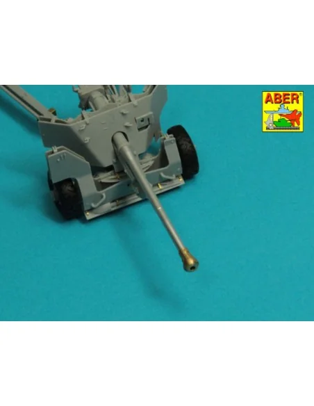 Barrel for 6 pdr Mk.IV (57mm) A/T Gun with ball muzzle brake, 1/35 ...