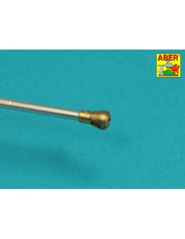 Barrel for 6 pdr Mk.IV (57mm) A/T Gun with ball muzzle brake, 1/35 ...