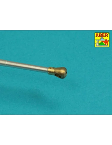 Barrel for 6 pdr Mk.IV (57mm) A/T Gun with ball muzzle brake, 1/35 ...