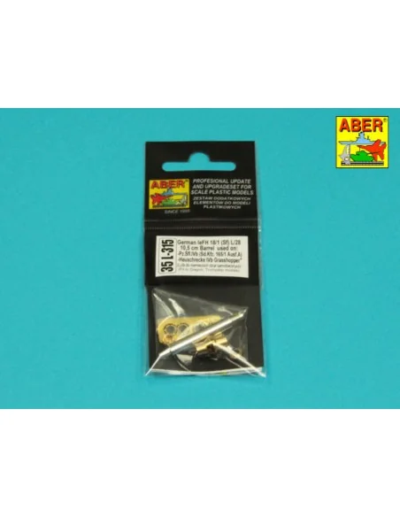 Germ. 10, 5 cm L/28 Barrel for Pz.Sfl.IVb or Heuschrecke Ivb, 1/35 ...