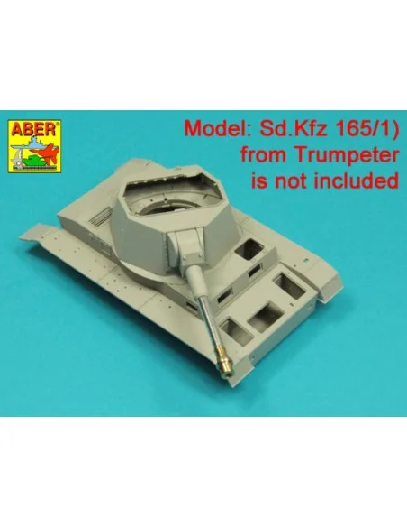 Germ. 10, 5 cm L/28 Barrel for Pz.Sfl.IVb or Heuschrecke Ivb, 1/35 ...