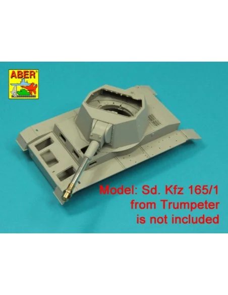 Germ. 10, 5 cm L/28 Barrel for Pz.Sfl.IVb or Heuschrecke Ivb, 1/35 ...