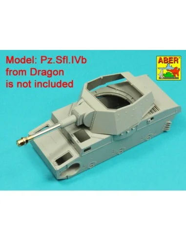 Germ. 10, 5 cm L/28 Barrel for Pz.Sfl.IVb or Heuschrecke Ivb, 1/35 ...