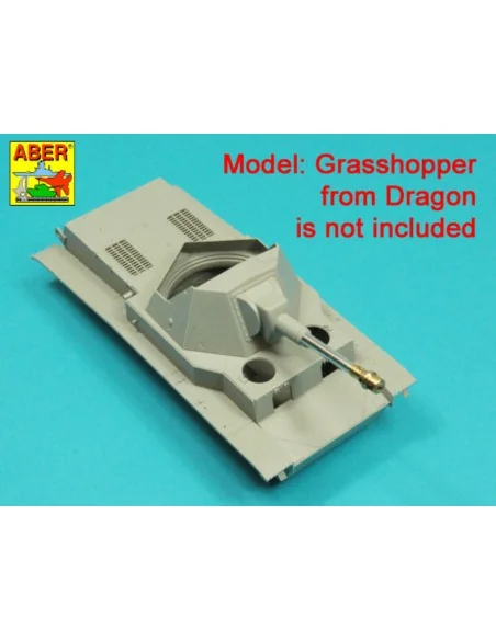 Germ. 10, 5 cm L/28 Barrel for Pz.Sfl.IVb or Heuschrecke Ivb, 1/35 ...