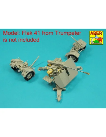 German 5 cm barrel for Flak 41, 1/35 - Aber Models 35 L-319