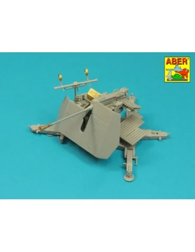 German 5 cm barrel for Flak 41, 1/35 - Aber Models 35 L-319