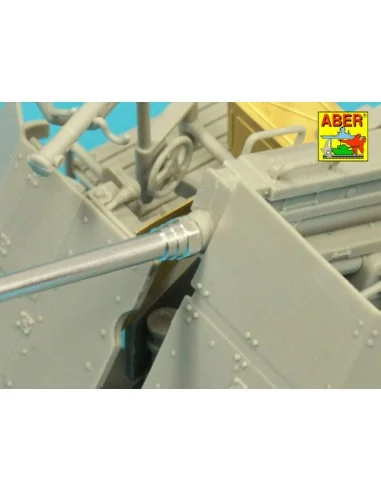 German 5 cm barrel for Flak 41, 1/35 - Aber Models 35 L-319