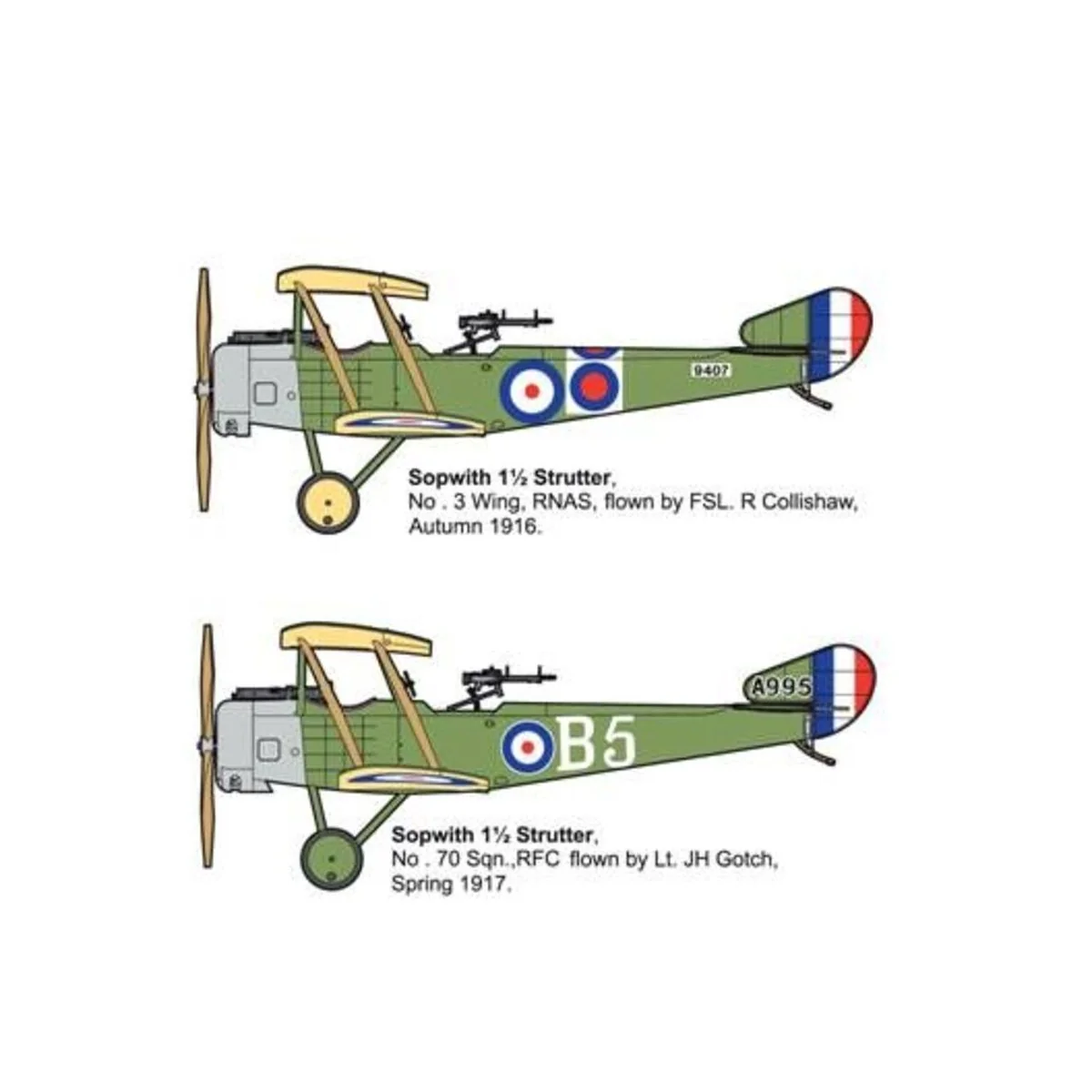 Sopwith 11/2 Strutter, 1/32 - Roden 635 Sopwith 11/2 Strutter, 1/32 - Roden 635
