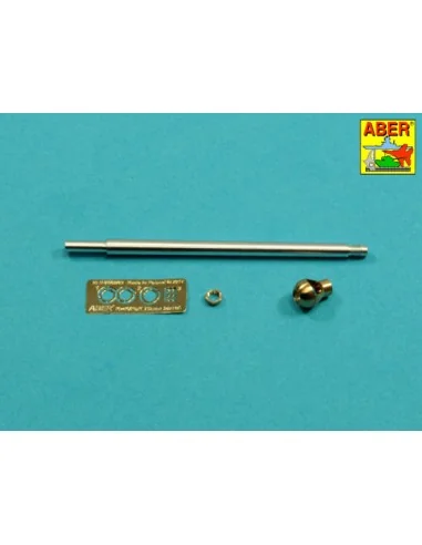 Germ.75mm barrel for KwK40L/43 with single baffle muzzle brake for ...