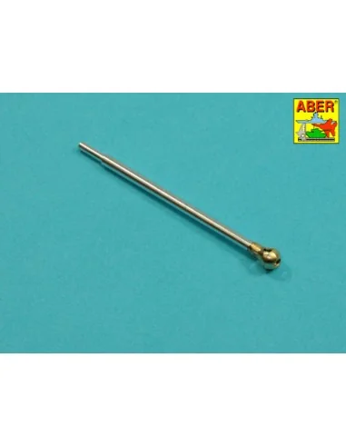 Germ.75mm barrel for KwK40L/43 with single baffle muzzle brake for ...