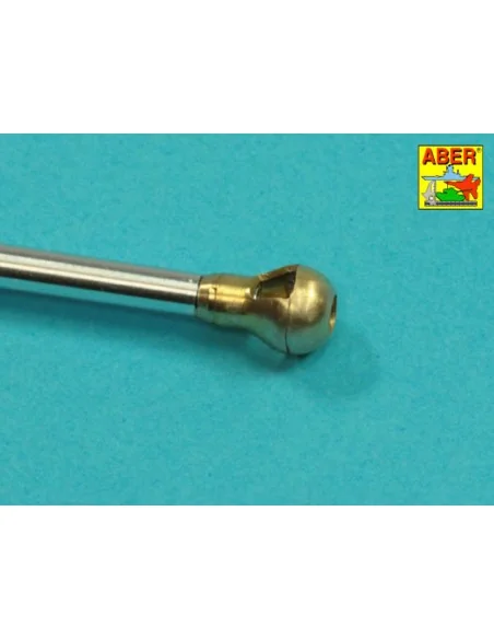 Germ.75mm barrel for KwK40L/43 with single baffle muzzle brake for ...