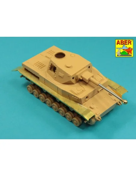 Germ.75mm barrel for KwK40L/43 with single baffle muzzle brake for ...