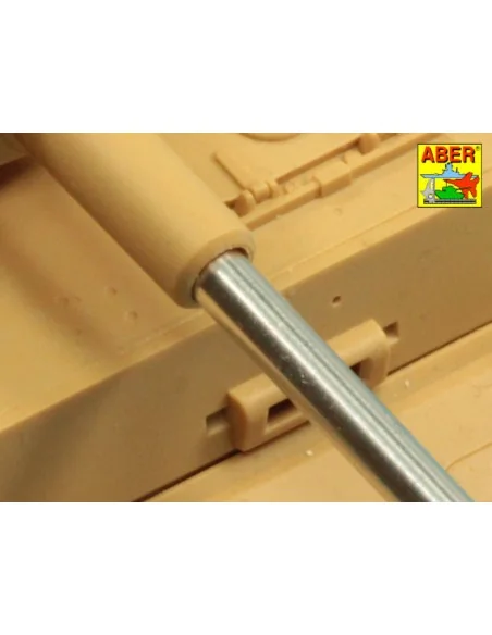 Germ.75mm barrel for KwK40L/43 with single baffle muzzle brake for ...
