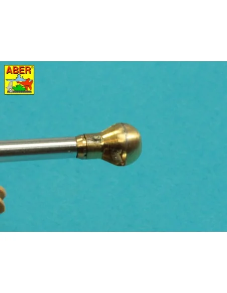 Germ.75mm barrel for KwK40L/43 with single baffle muzzle brake for ...