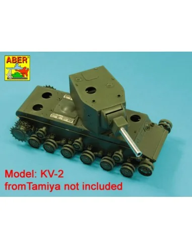152, 4mm Soviet M-10S barrel for KV-2, 1/35 - Aber Models 35 L-324