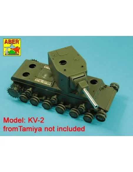 152, 4mm Soviet M-10S barrel for KV-2, 1/35 - Aber Models 35 L-324