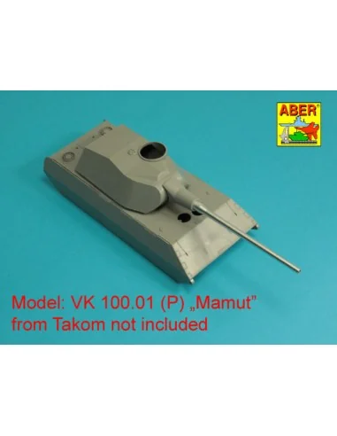 Barrel 128mm PaK 44 L/55 for Vk 100.01(P) MAMMUT (Takom), 1/35 - Ab...