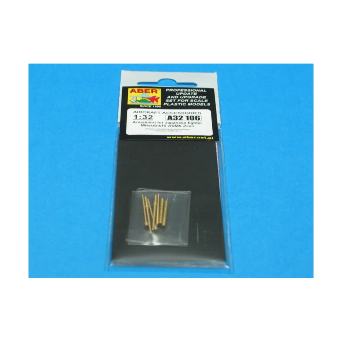 Armament for Mitsubishi A6M5 Zero, 1/32 - Aber Models A32 106 Armament for Mitsubishi A6M5 Zero, 1/32 - Aber Models A32 106