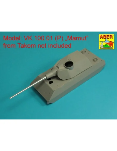 Barrel 128mm PaK 44 L/55 for Vk 100.01(P) MAMMUT (Takom), 1/35 - Ab...