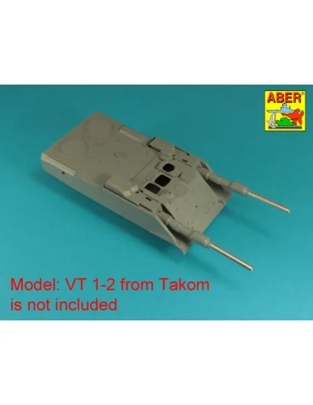 Barrels 120mm for German tank VT 1-2 (Takom), 1/35 - Aber Models 35...