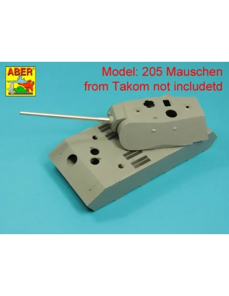 [NO_DESC] Barrel 128mm KwK 44 L/55 for Typ 204 Mauschen (Takom), 1/...