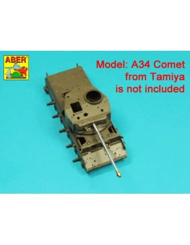 Barrel for British A34 Comet (Tamiya), 1/35 - Aber Models 35 L-332