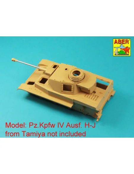 Barrel 75mm 40 L/48 for Pz IVG, H, J without muzzle brake (Tamiya),...