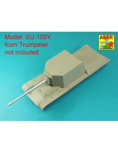 130mm Soviet B-13 barrel for SU-100Y SPG (Trumpeter), 1/35 - Aber M...