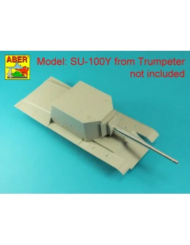 [NO_DESC] 130mm Soviet B-13 barrel for SU-100Y SPG (Trumpeter), 1/3...