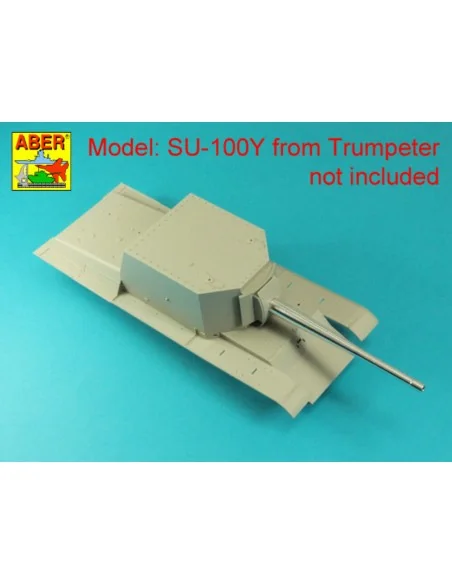 130mm Soviet B-13 barrel for SU-100Y SPG (Trumpeter), 1/35 - Aber M...