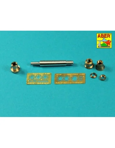 Germ. 10, 5 cm L/28 Barrel for StuH 42 early, 1/35 - Aber Models 35...