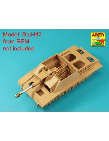 Germ. 10, 5 cm L/28 Barrel for StuH 42 early, 1/35 - Aber Models 35...
