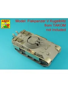 German 3CM Flak 103 two barrels for Kugelblitz tanks, 1/35 - Aber M...