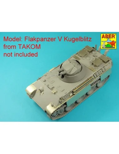 German 3CM Flak 103 two barrels for Kugelblitz tanks, 1/35 - Aber M...