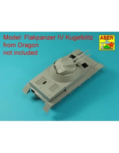 German 3CM Flak 103 two barrels for Kugelblitz tanks, 1/35 - Aber M...