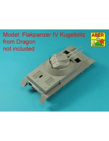 German 3CM Flak 103 two barrels for Kugelblitz tanks, 1/35 - Aber M...