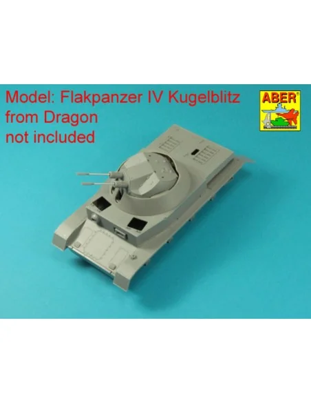 German 3CM Flak 103 two barrels for Kugelblitz tanks, 1/35 - Aber M...