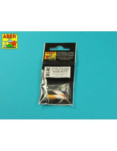 German 3CM Flak 103 two barrels for Kugelblitz tanks, 1/35 - Aber M...