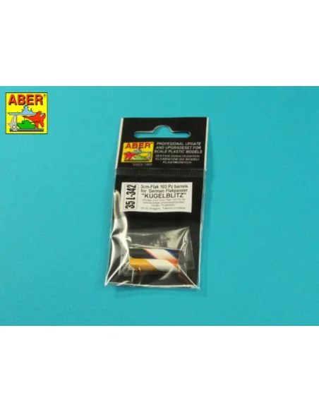 German 3CM Flak 103 two barrels for Kugelblitz tanks, 1/35 - Aber M...