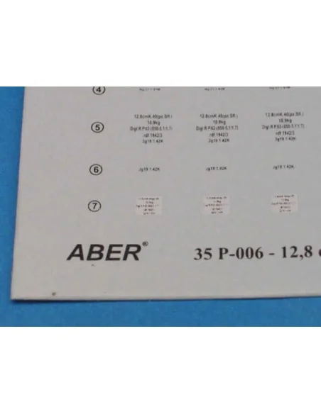 German 280 mm R Grenates 4331 for Leopold Rail Gun, 1/35 - Aber Mod...