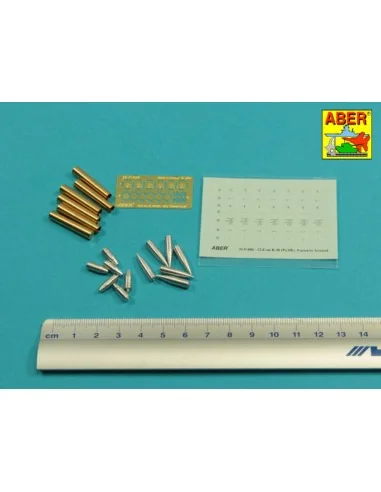 German ammunition set for12, 8cm K.40 (Pz.Sfl.) Sturer Emil, 1/35 -...