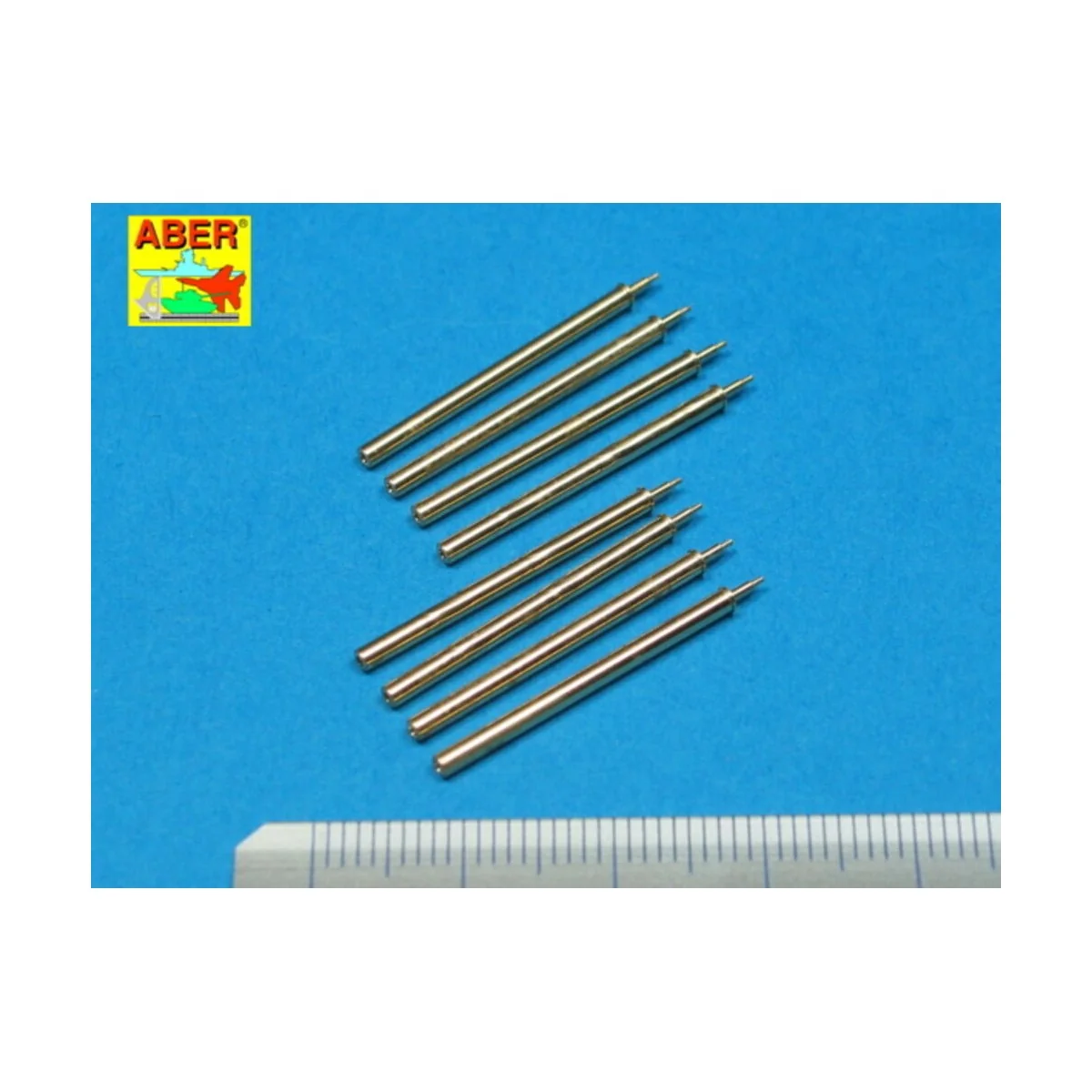 8 Browning M2 barrels for P-47 Thunderbolt, 1/32 - Aber Models A32 109