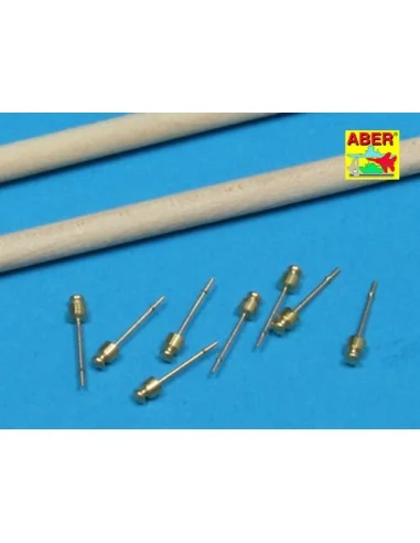 Telegraph-pillar set for 4 insulators, 1/35 - Aber Models 35D-07